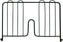 Omcan - 14” Pressure-Fit Shelf Divider For Epoxy Shelving, Pack of 20 - 24257