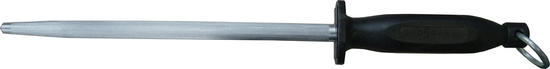 Omcan - 14" Round Sharpening Steel, Pack of 5 - 13927