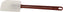 Omcan - 14” Silicone Head Spatula with Red Handle (35.5 cm), Pack of 25 - 40573
