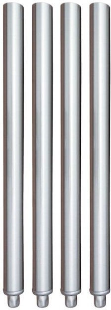 Omcan - 14″ Stainless Steel Legs for Ice Bins, Pack of 3 - 44624