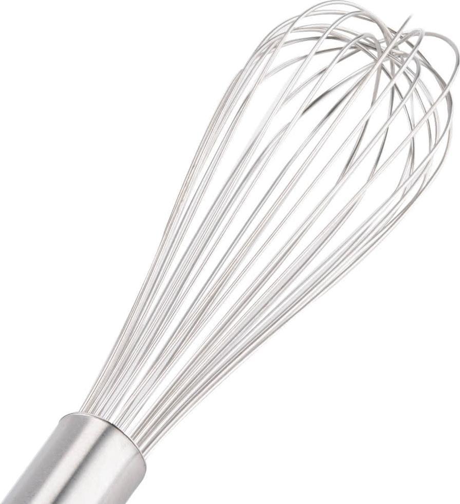 Omcan - 14" Stainless Steel Piano Whip (356 mm), Pack of 30 - 80082