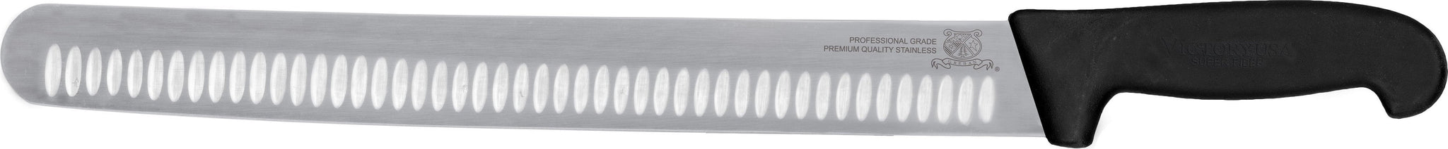 Omcan - 14” Victoria USA G-Edge Blade Slicer Knife with Super Fiber Handle, 4/cs - 18620