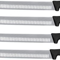 Omcan - 14” Victoria USA G-Edge Blade Slicer Knife with Super Fiber Handle, Pack of 4 - 18620