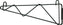 Omcan - 14” Wall Bracket For Epoxy Shelving, Pack of 20 - 24252