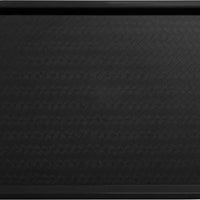 Omcan - 14" x 18" Black Food Tray (356 mm x 457 mm), Pack of 20 - 80103