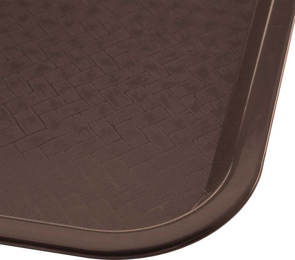 Omcan - 14" x 18" Brown Food Tray (356 mm x 457 mm), Pack of 20 - 80100