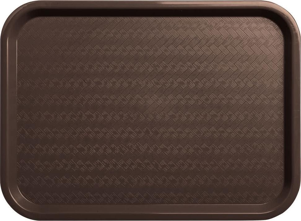 Omcan - 14" x 18" Brown Food Tray (356 mm x 457 mm), Pack of 20 - 80100