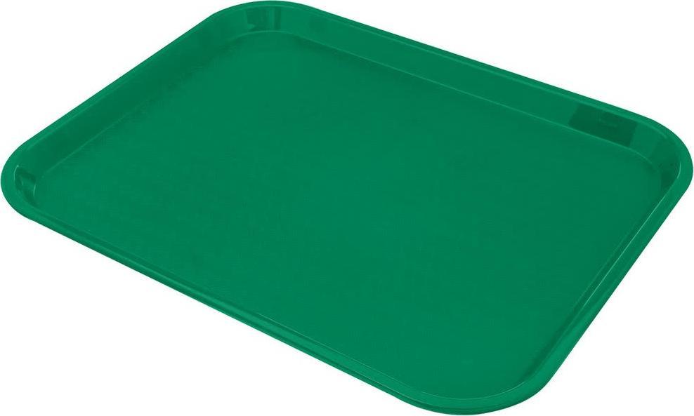 Omcan - 14" x 18" Green Food Tray (356 mm x 457 mm), Pack of 20 - 80102