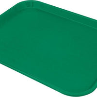 Omcan - 14" x 18" Green Food Tray (356 mm x 457 mm), Pack of 20 - 80102
