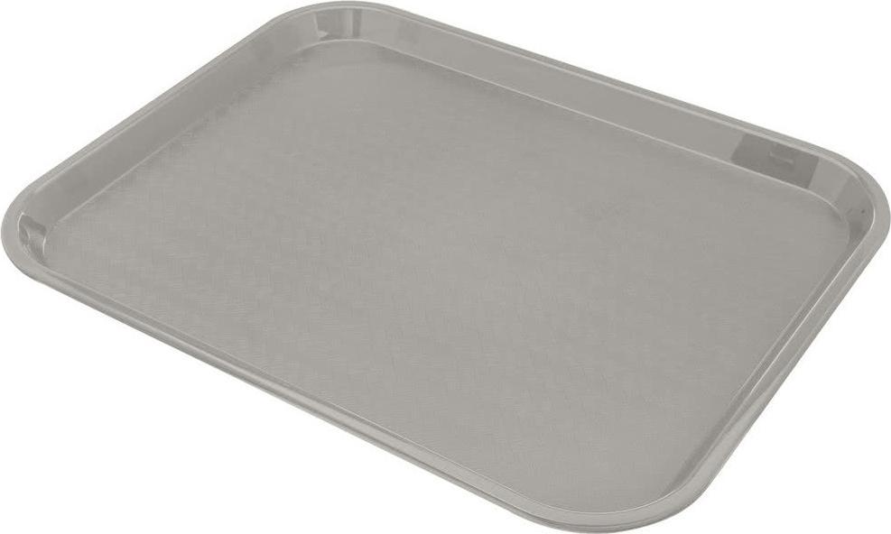 Omcan - 14" x 18" Grey Food Tray (356 mm x 457 mm), Pack of 20 - 80101