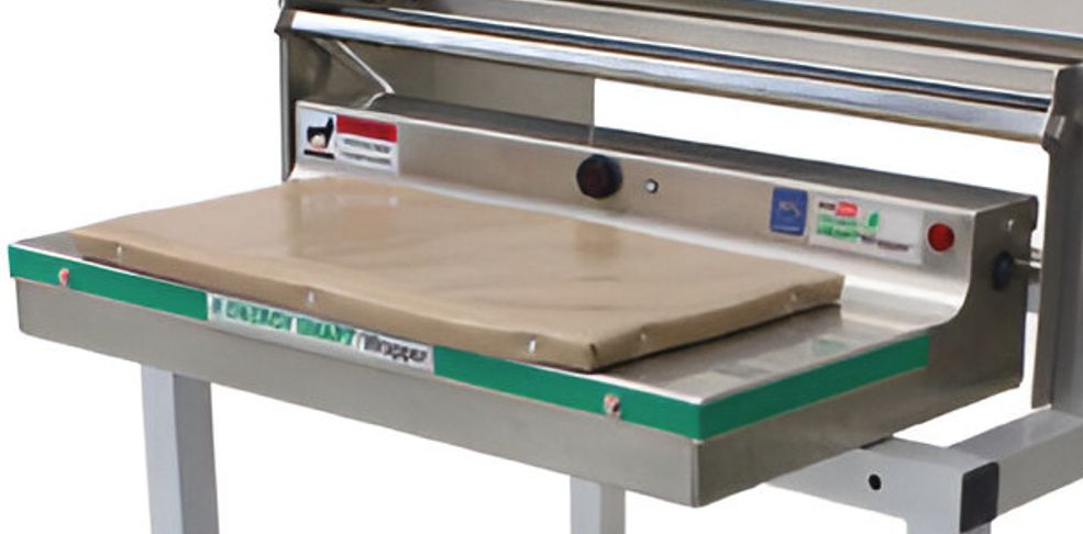 Omcan - 14" x 22" Stainless Steel Left Side Wing Shelf for 47480 - 47481