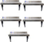 Omcan - 14″ x 24″ Stainless Steel Wall Shelf, Pack of 2 - 46508