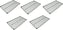 Omcan - 14” x 30” Chrome Shelf, Pack of 5 - 20099