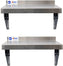 Omcan  - 14″ x 48″ Stainless Steel Wall Shelf, Pack of 2 - 46510