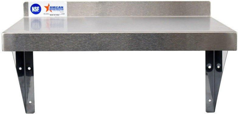 Omcan - 14″ x 60″ Stainless Steel Wall Shelf - 46511