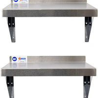 Omcan - 14″ x 60″ Stainless Steel Wall Shelf - 46511