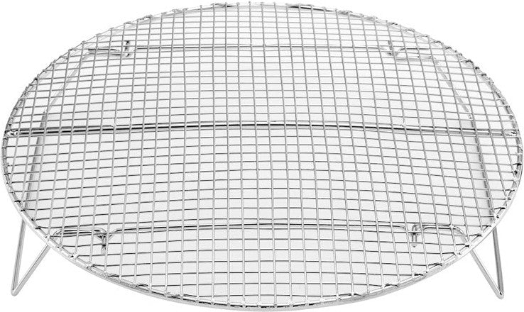 Omcan - 14.75″ Chrome Plated Round Steamer Rack, Pack of 20 - 46467