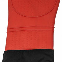 Omcan - 15″ Red Silicone Oven Mitt, Pack of 20 - 81045