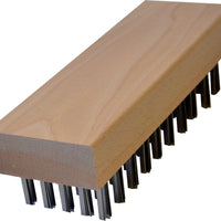 Omcan - #15 Wooden Block Brush, Pack of 5 - 10451