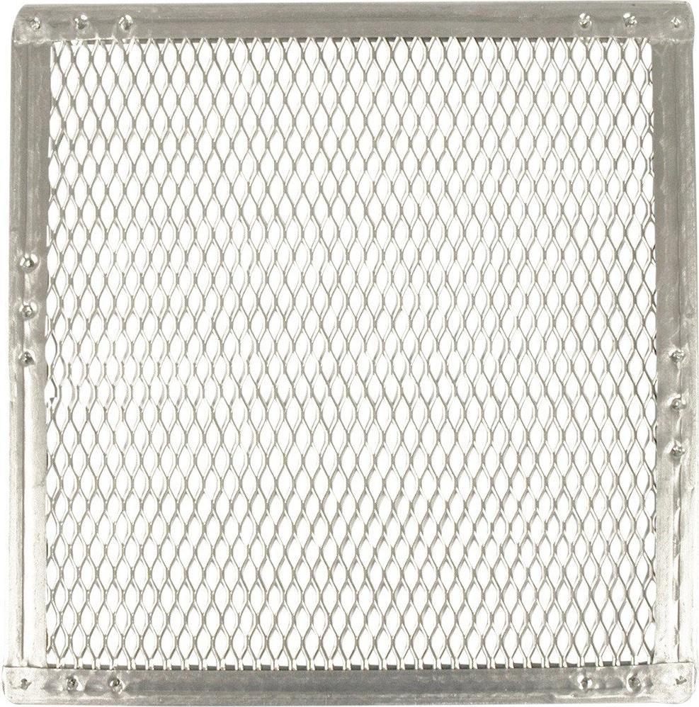 Omcan - 15" x 15" Heavy Duty Crimped Square Pizza Screen, Pack of 5 - 13458