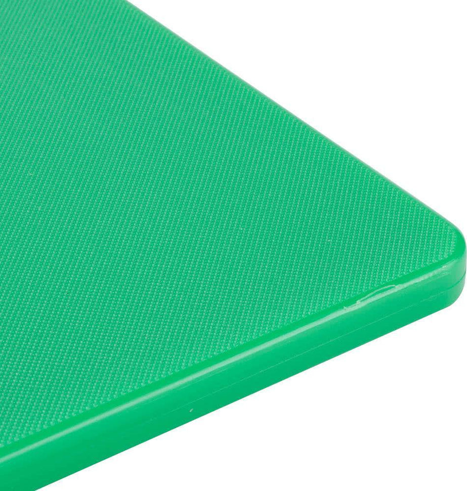 Omcan - 15" x 20" Green Rigid Cutting Board, Pack of 10 - 41204