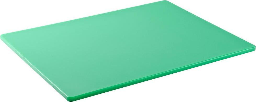 Omcan - 15" x 20" Green Rigid Cutting Board, Pack of 5 - 41204