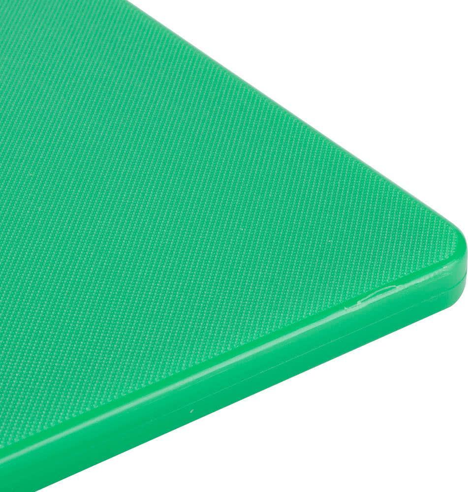 Omcan - 15" x 20" Green Rigid Cutting Board, Pack of 5 - 41204