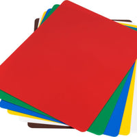 Omcan - 15" x 20", Pack of 6 Colour-Coded Flexible Cutting Boards, Pack of 5 - 41194