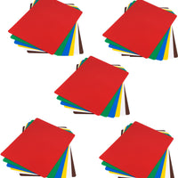 Omcan - 15" x 20", Pack of 6 Colour-Coded Flexible Cutting Boards, Pack of 5 - 41194