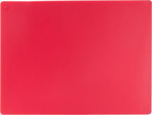 Omcan - 15" x 20" Red Rigid Cutting Board, 10/cs - 41206