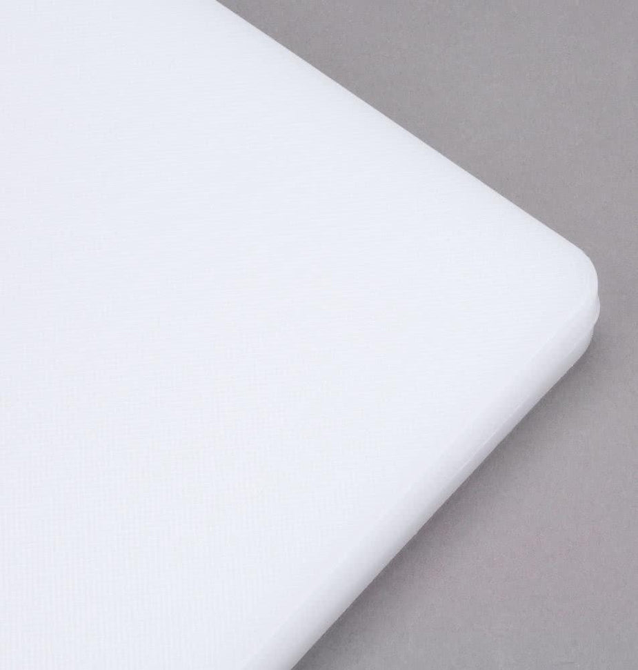 Omcan - 15" x 20" White Rigid Cutting Board, Pack of 5 - 41202