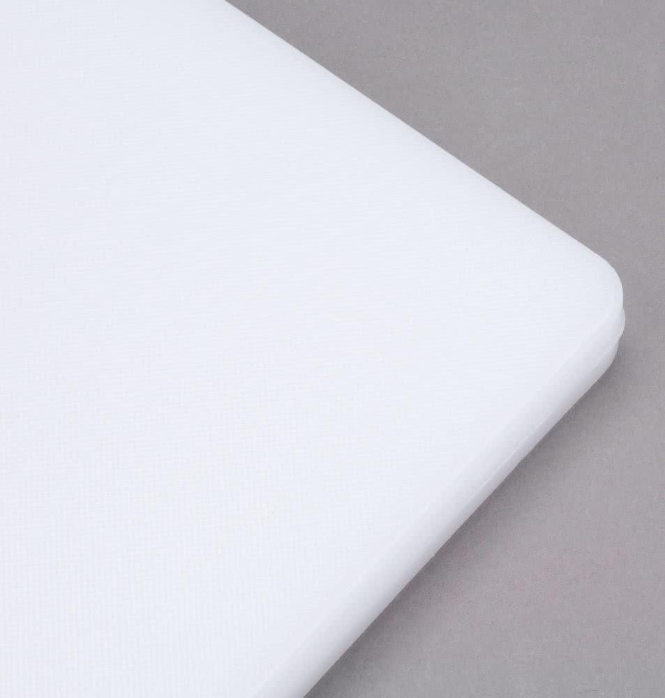 Omcan - 15" x 20" White Rigid Cutting Board, Pack of 5 - 41202