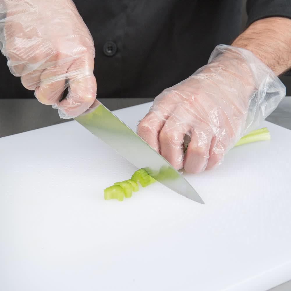 Omcan - 15" x 20" White Rigid Cutting Board, Pack of 5 - 41202