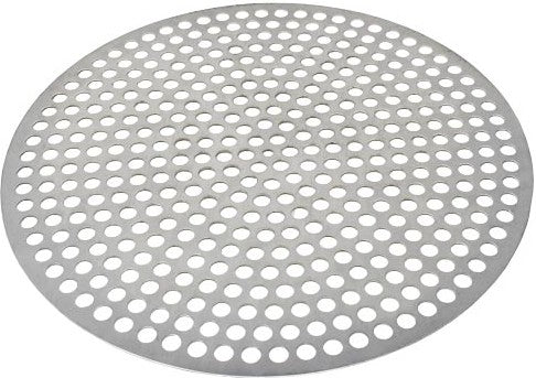 Omcan - 16" Disk Aluminium Perforated Pizza Pan, Pack of 15 - 46745