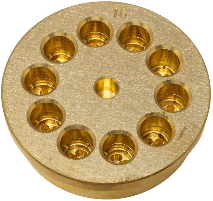 Omcan - #16 Linguine Pasta Die For Pasta Machine PM-IT-0015 - 13407