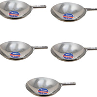 Omcan - 16″ Mandarin Wok Stainless Steel With Welded Joint, Pack of 5 - 47542