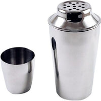 Omcan - 16 OZ Stainless Steel Bar Shaker (3 Pcs. Per Pack), Pack of 20 - 80827