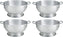 Omcan - 16 QT Aluminum Colander (15.2 L), Pack of 2 - 80406