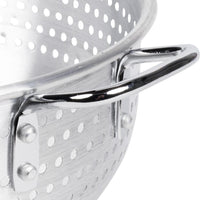 Omcan - 16 QT Aluminum Colander (15.2 L), Pack of 4 - 80406
