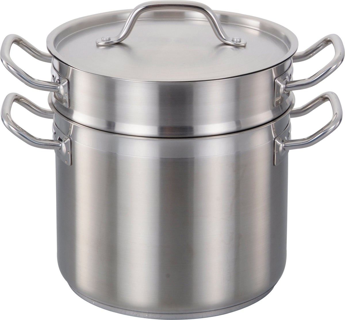 Omcan - 16 QT Commercial Grade Double Boiler 3 Piece Pack - 80493