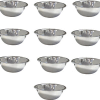 Omcan - 16 QT Stainless Steel Mixing Bowl, Pack of 10 - 44447