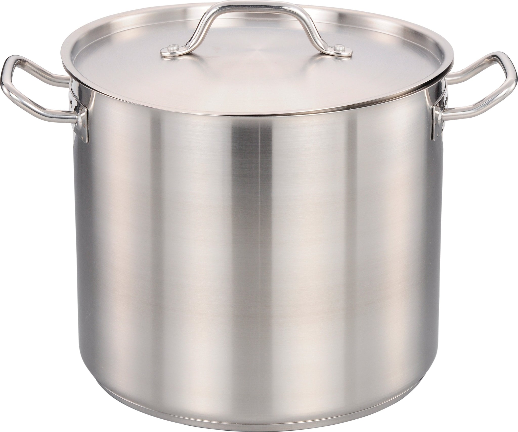 Omcan - 16 QT Stainless Steel Stock Pot with Cover, 2/cs - 80439