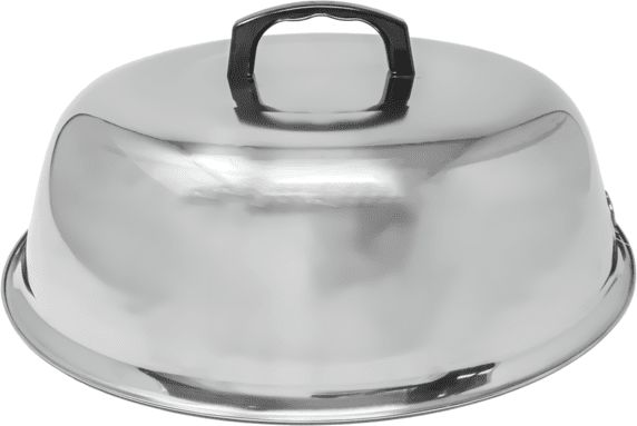 Omcan - 16" Stainless Steel Wok Cover, Pack of 10 -47865