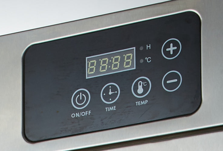 Omcan - 16 Trays Stainless Steel Food Dehydrator with Digital Control - 47557