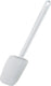 Omcan - 16” White Rubber Spoonula with Plastic Handle, Pack of 30 - 80045