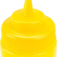 Omcan - 16 oz Yellow Condiment Squeeze Bottles, Pack of 6 (473 ml), Pack of 15 - 40468