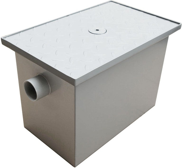 Omcan - 16" x 10" x 11" Grease Trap Steel With Capacity 8 lbs - 46560
