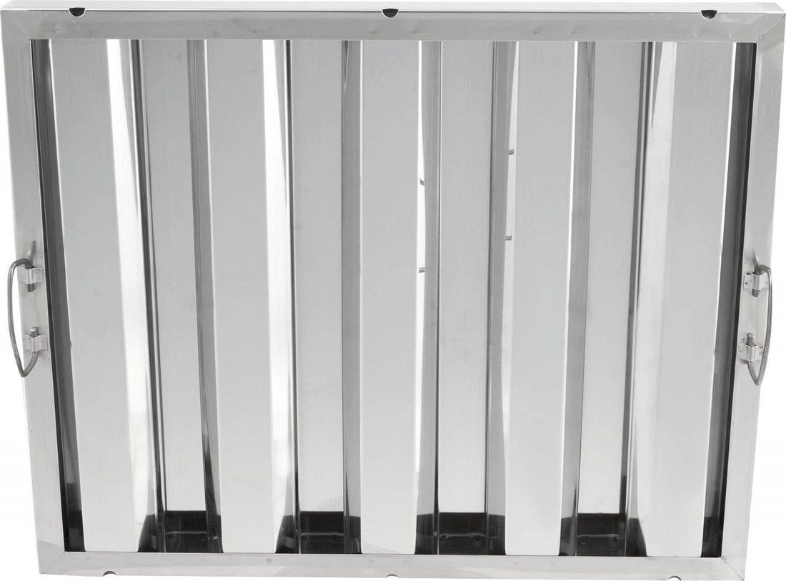 Omcan - 16" x 20" x 2” Range Hood Filter, Pack of 4 - 34835