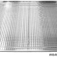 Omcan - 16" x 24" Full-size Chrome Plated Wire Sheet Pan Grate, Pack of 10 - 46462