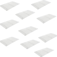 Omcan - 16" x 24" Full-size Chrome Plated Wire Sheet Pan Grate, Pack of 10 - 46462